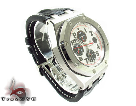 Audemars Piguet Royal Oak Offshore Steel Chronograph Watch 28187 - Image 3