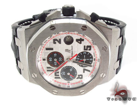 Audemars Piguet Royal Oak Offshore Steel Chronograph Watch 28187 - Image 4