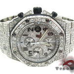 Audemars Piguet Royal Oak Offshore Full Diamond Watch 27854 - Image 5