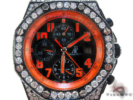 Audemars Piguet Royal Oak Offshore Volcano Diamond Watch 24829 - Image 1