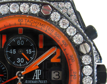 Audemars Piguet Royal Oak Offshore Volcano Diamond Watch 24829 - Image 6