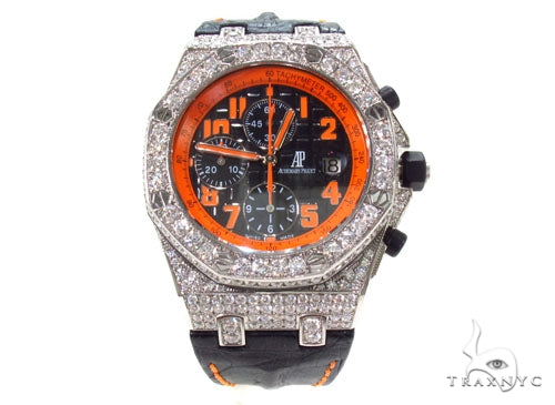 Audemars Piguet Royal Oak Offshore Volcano Diamond Watch 36730 - Image 2
