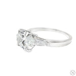 Aurora 2ct Oval Engagement Ring 70589 - Image 4