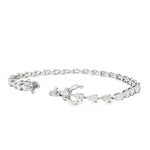Pear Cut Diamond Tennis Bracelet 71111
