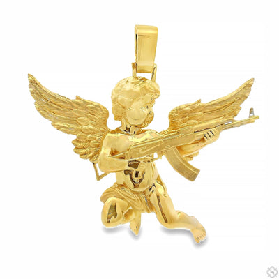 Baby Angel With Ak Gun Pendant 70804 - Image 1