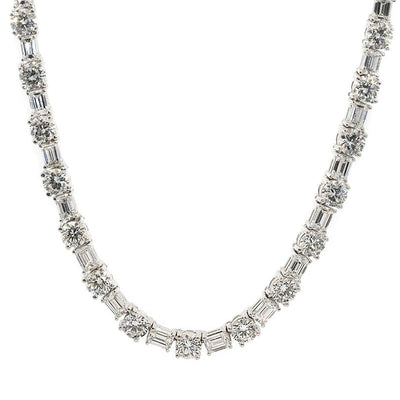 Baguette Beam Necklace 70687 - Image 1