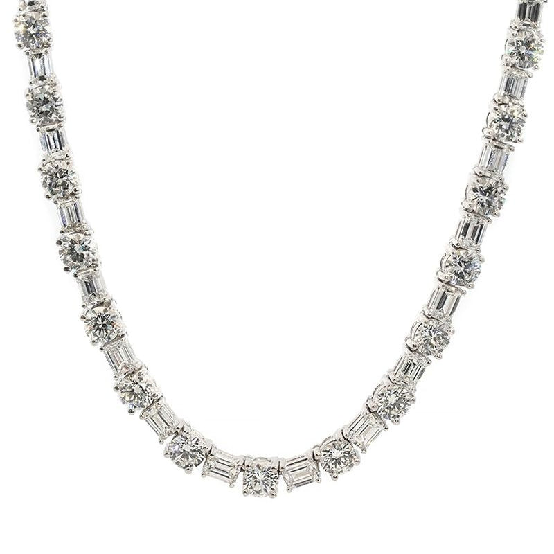 Baguette Beam Necklace 70687 - Image 1