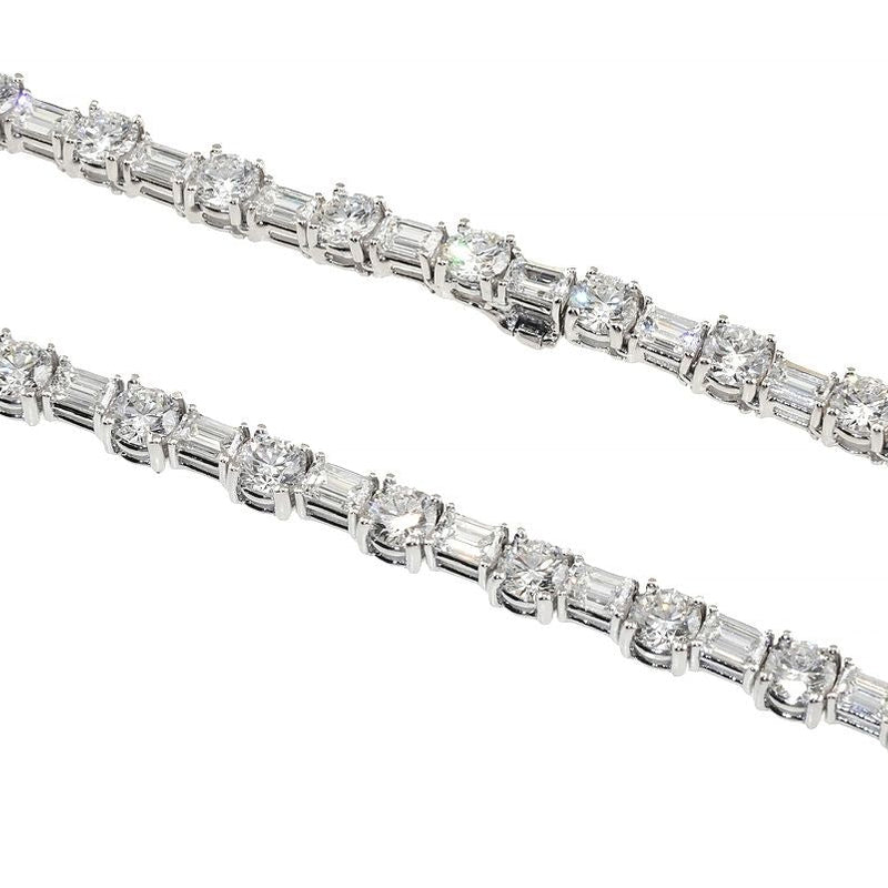 Baguette Beam Necklace 70687 - Image 2