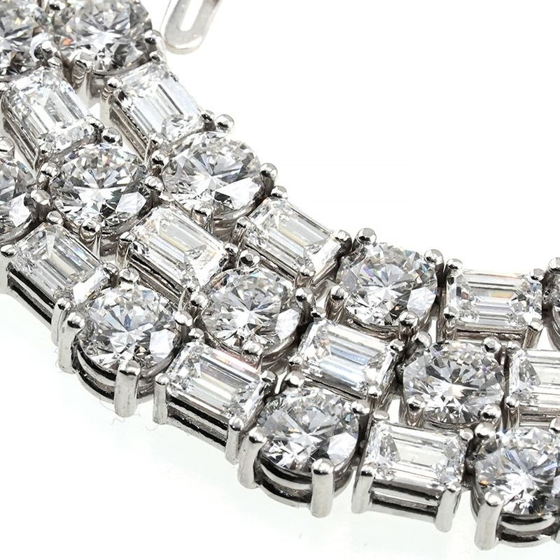 Baguette Beam Necklace 70687 - Image 4