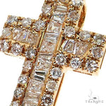 Baguette Diamond Cross Pendant  68618 - Image 4