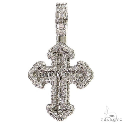 Baguette Diamond Cross 68619 - Image 1
