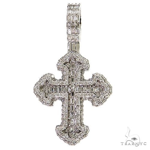 Baguette Diamond Cross 68619 - Image 1