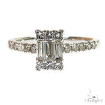 Baguette Diamond Engagement Ring 68622 - Image 1