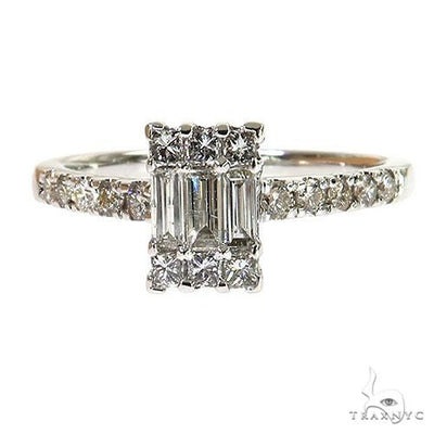 Baguette Diamond Engagement Ring 68622 - Image 1