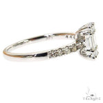 Baguette Diamond Engagement Ring 68622 - Image 3