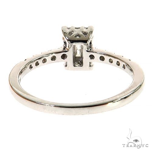 Baguette Diamond Engagement Ring 68622 - Image 4