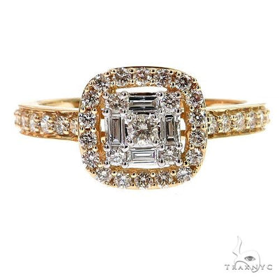 Baguette Diamond Engagement Ring 68623 - Image 1