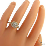 Baguette Diamond Engagement Ring 68623 - Image 7