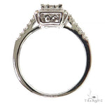Baguette Diamond Engagement Ring 68624 - Image 5