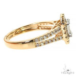 Baguette Diamond Engagement Ring 68761 - Image 3