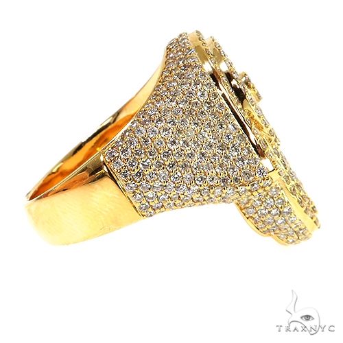 Baguette Diamond Hamza Ring 68798 - Image 3