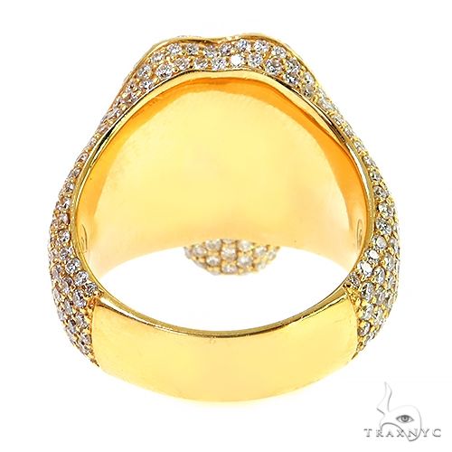 Baguette Diamond Mouth Tongue Ring 68796 - Image 4