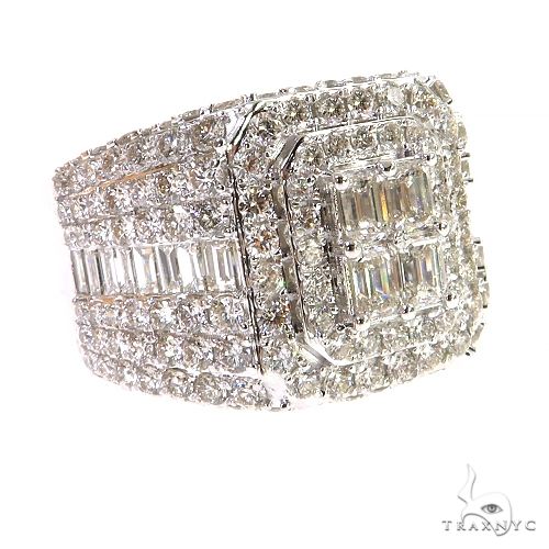 14K Gold Baguette Diamond Ring, photo 2 of 6