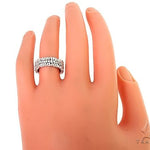 Baguette and Round Diamond Eternity Ring 66307 - Image 5