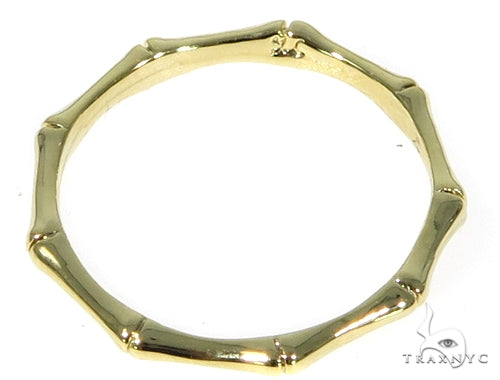 Bamboo Gold Fashion Ring 45474 - Image 5