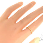 Bamboo Gold Fashion Ring 45474 - Image 6