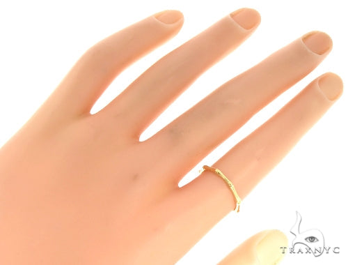 Bamboo Gold Fashion Ring 45474 - Image 6