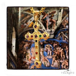 Basilica Diamond Gemstone Cross Crucifix 40809 - Image 3