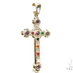 Basilica Diamond Gemstone Cross Crucifix 40809 - Image 2