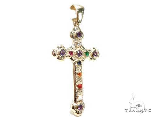 Basilica Diamond Gemstone Cross Crucifix 40809 - Image 2