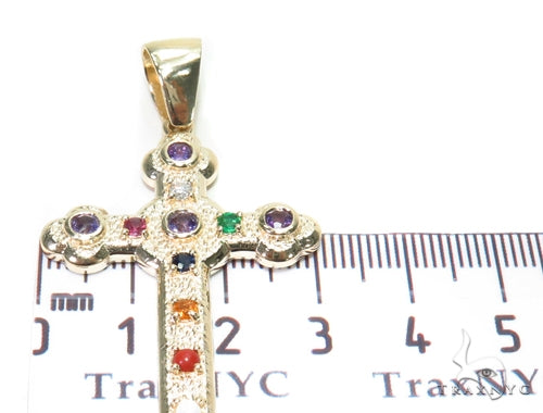 Basilica Diamond Gemstone Cross Crucifix 40809 - Image 7