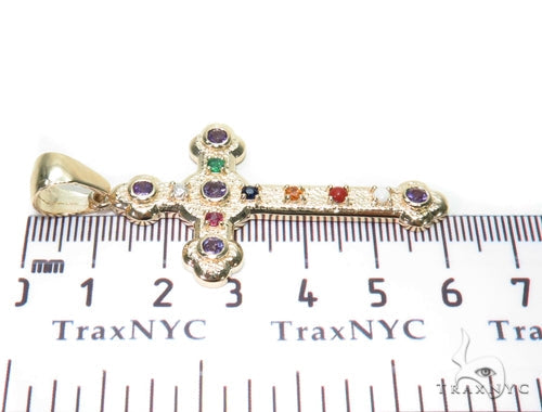 Basilica Diamond Gemstone Cross Crucifix 40809 - Image 8