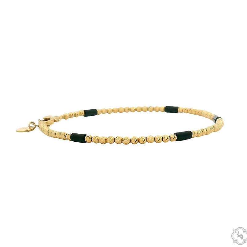 Beaded Gold Bracelet 70729 - Image 4