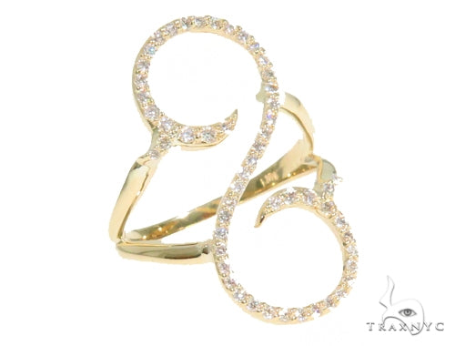 Bellflower Prong Diamond Ring 44533 - Image 1