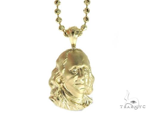 Benjamin Franklin Diamond Pendant & Chain Set 42599 - Image 2