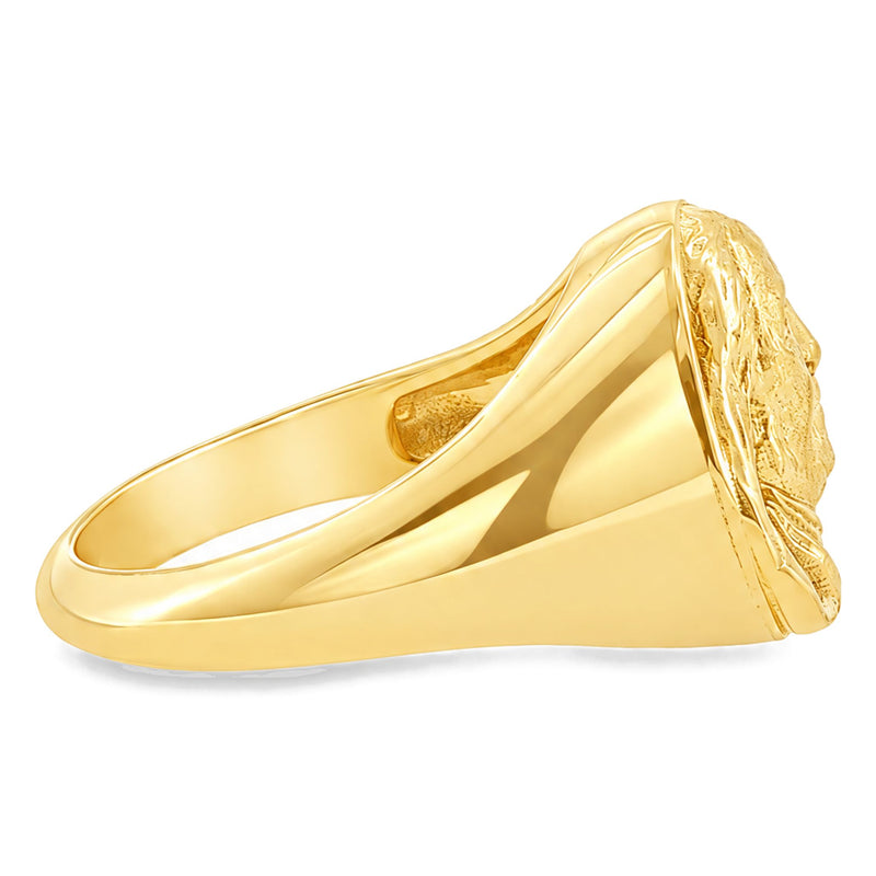 Benjamin Franklin 14K Gold Ring, view 7