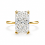 Beverly Radiant Hidden Halo Engagement Ring 71639
