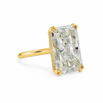 Beverly Radiant Hidden Halo Engagement Ring 71639