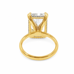Beverly Radiant Hidden Halo Engagement Ring 71639
