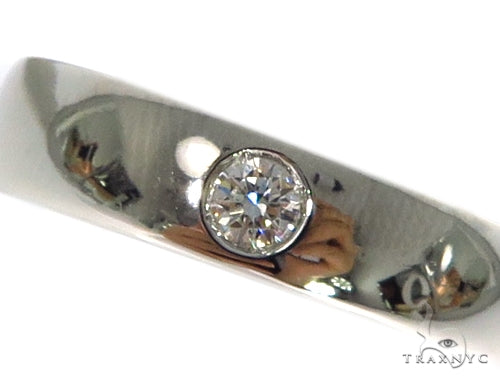 Bezel  Diamond Wedding Ring 45510 - Image 3