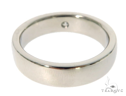 Bezel  Diamond Wedding Ring 45510 - Image 5