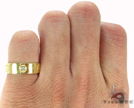 14K Gold Master Piece of Men Engagement Ring, photo 7 of 7