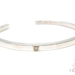 Bezel Diamond Bangle Bracelet 37321 - Image 2