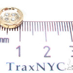 Bezel Diamond Button Necklace 34946 - Image 11