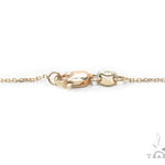 Bezel Diamond Button Necklace 34946 - Image 8