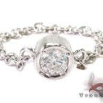 Bezel Diamond Chain Ring 27074 - Image 2